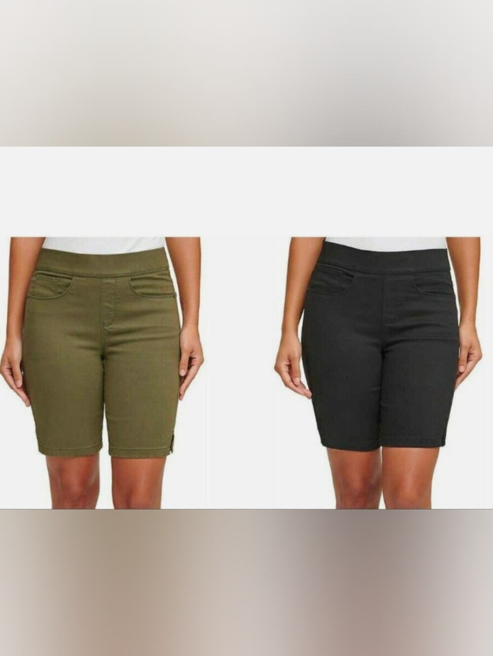 DKNY Comfort Fit Bermuda Shorts - 2 Pack